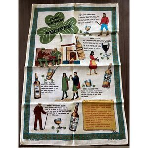 Lot of five Irish linens